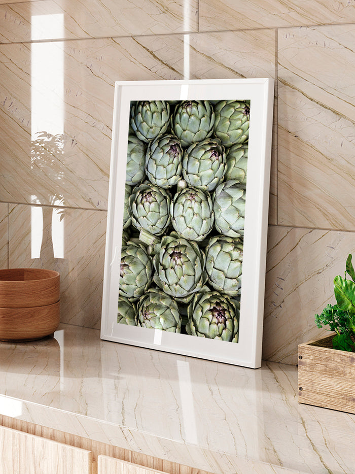 Artichokes - Art Print  Poster