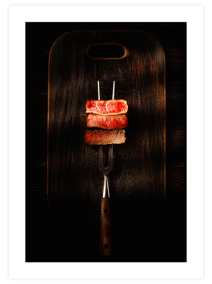 Well Medium Rare - Art Print