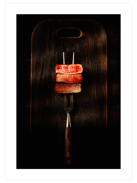 Well Medium Rare - Art Print
