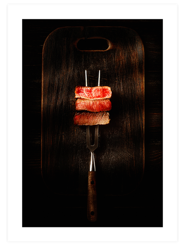 Well Medium Rare - Art Print
