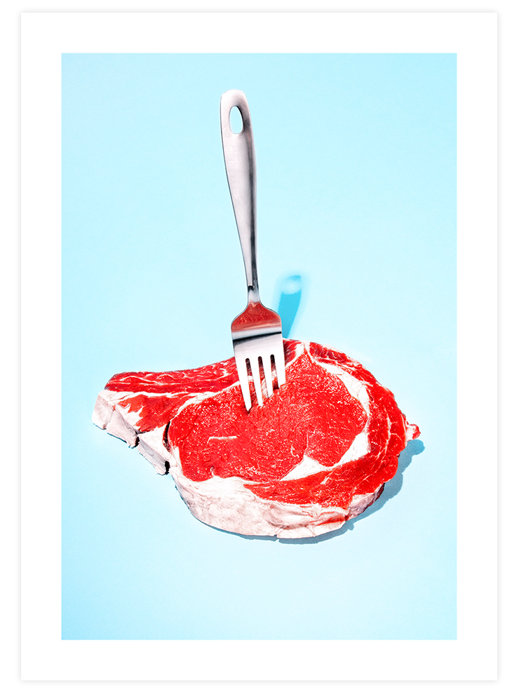 Steak - Art Print