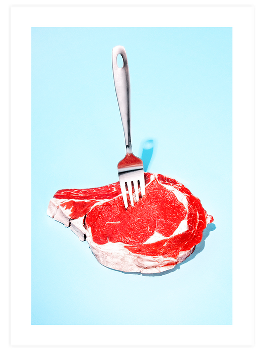 Steak - Art Print