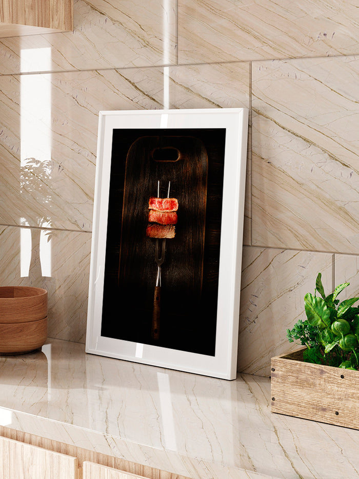 Well Medium Rare - Art Print  Poster