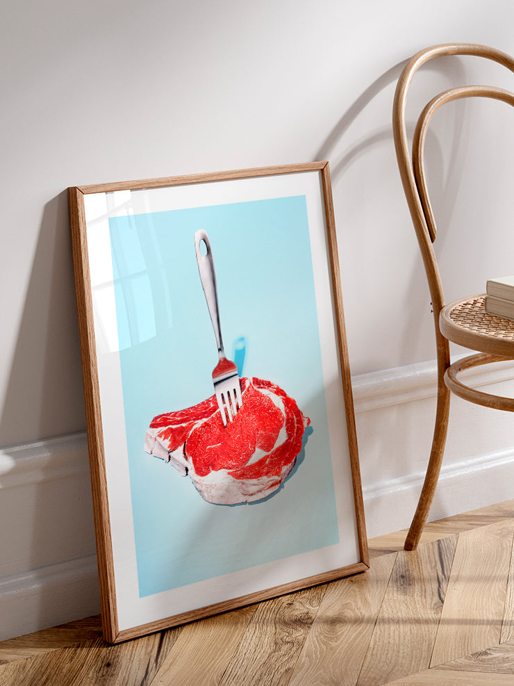 Steak - Art Print Ürün ikincil görseli