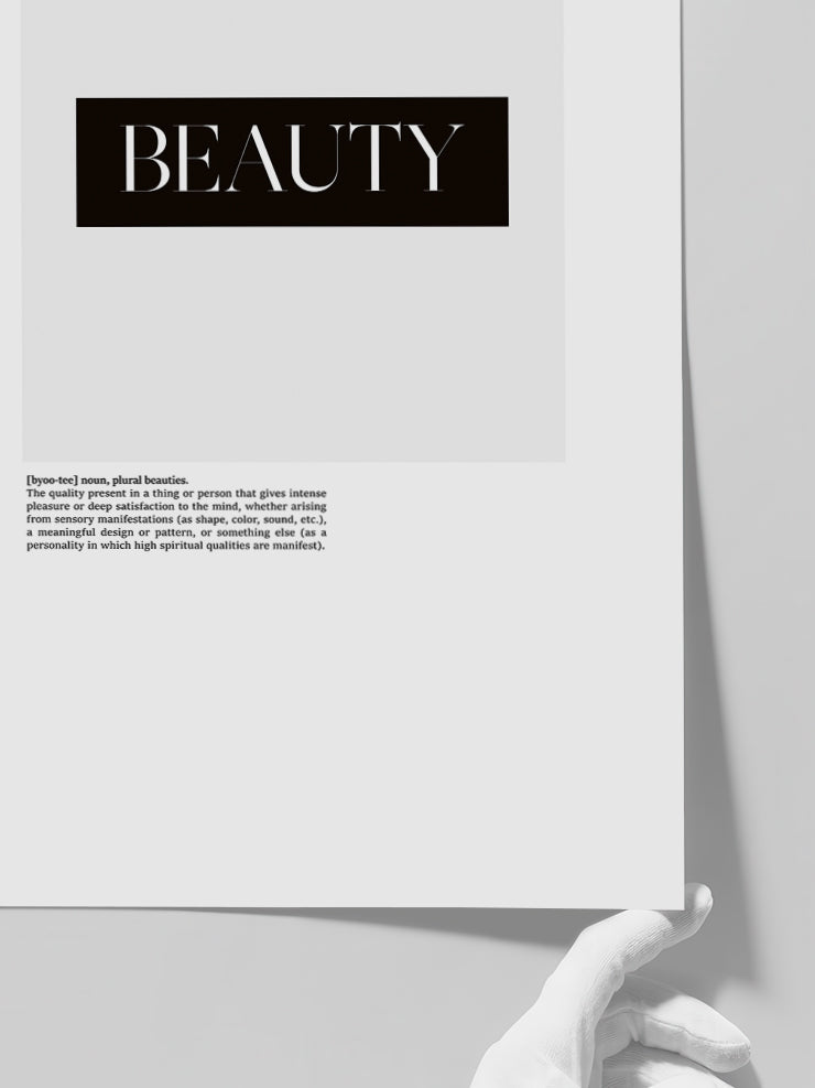 Beauty - Art Print  Poster
