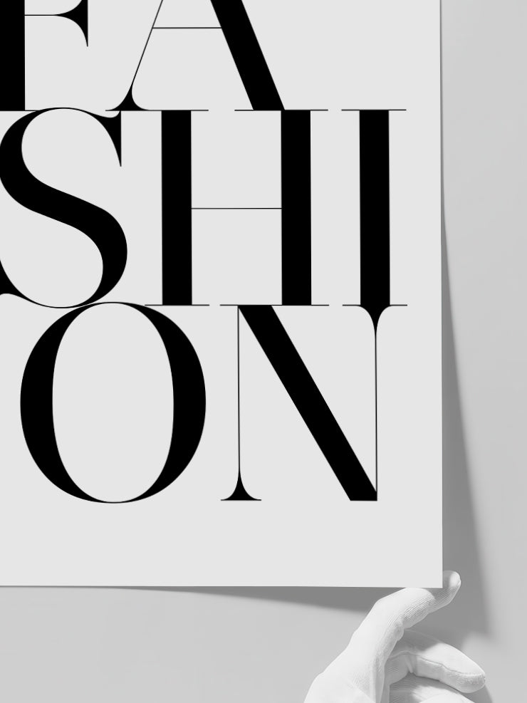 Fashion - Art Print  Poster