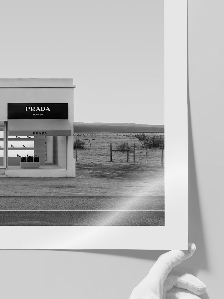 Prada Marfa - Art Print  Poster