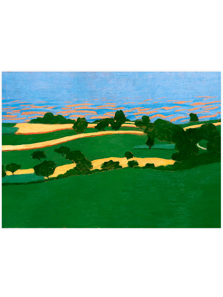Felix Vallotton Corn Fields - Art Print