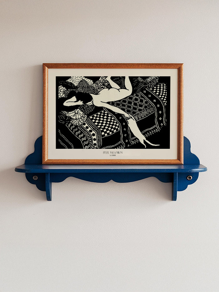 Felix Vallotton La Paresse - Art Print  Poster