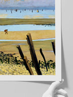 Félix Vallotton Low Tide at Villerville - Art Print