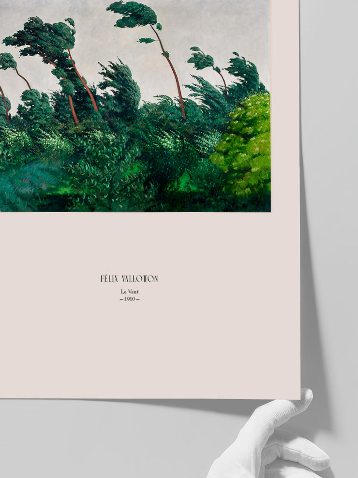 Felix Vallotton The Wind - Art Print