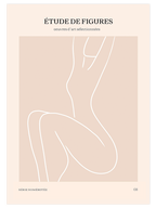 Etude de Figures 03 - Art Print