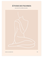 Etude de Figures 05 - Art Print