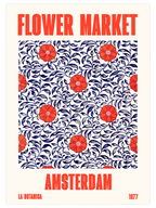 Flower Market Amsterdam - Art Print