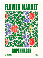 Flower Market Copenhagen - Art Print