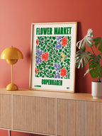 Flower Market Copenhagen - Art Print