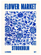 Flower Market Stockholm - Art Print