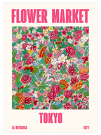 Flower Market Tokyo - Art Print