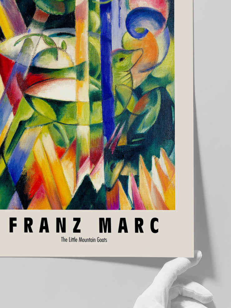 Marc The Little Mountain Goats - Art Print  Poster