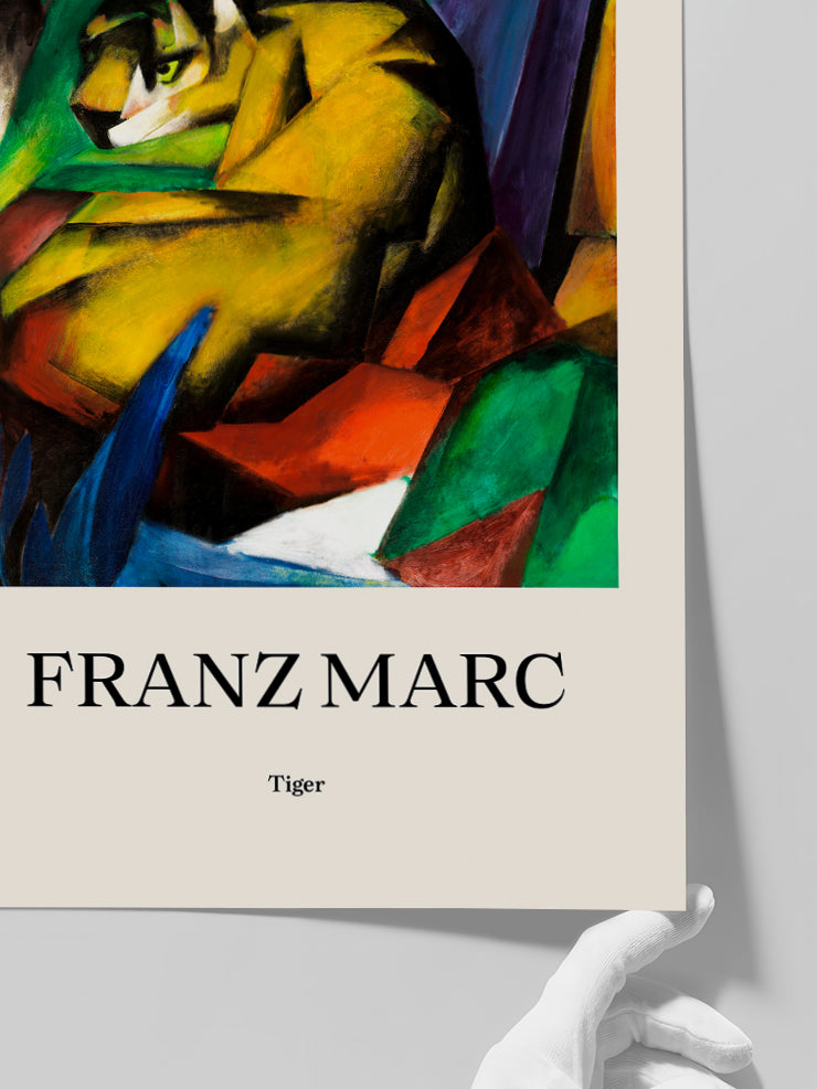 Franz Marc Tiger - Art Print  Poster