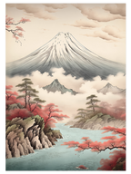 Fuji Mount - Art Print