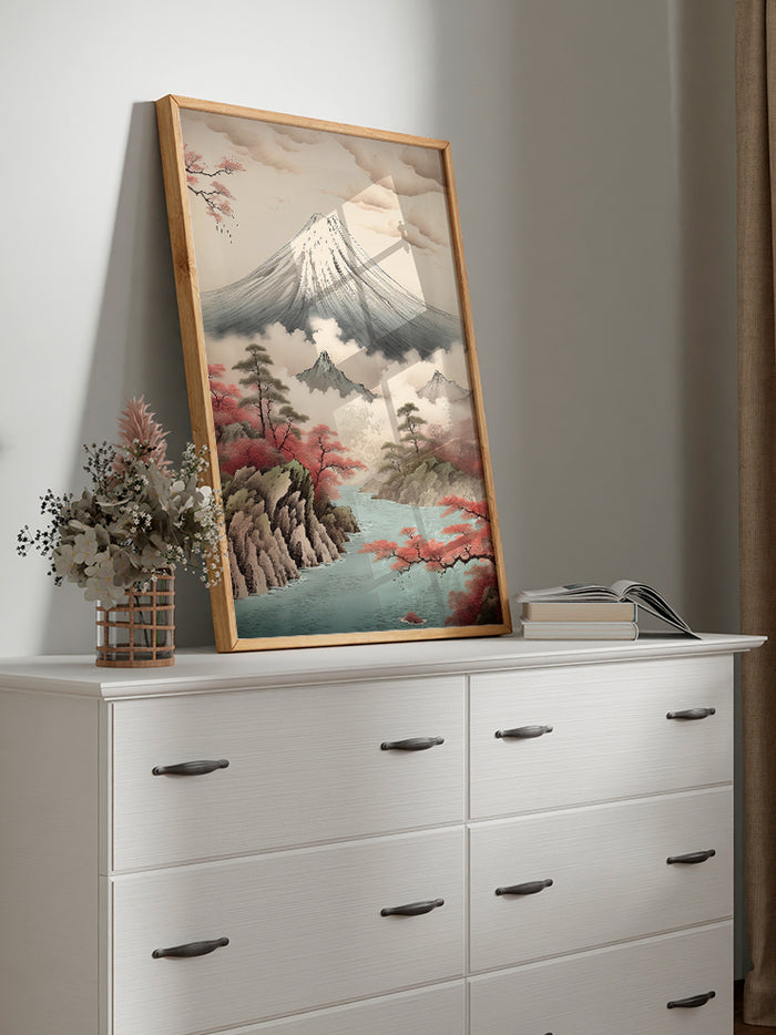 Fuji Mount - Art Print  Poster