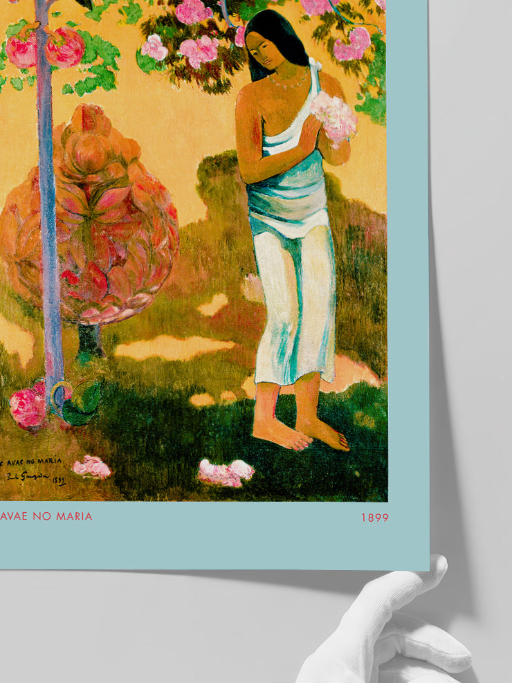 Paul Gauguin The Month of Maria - Art Print