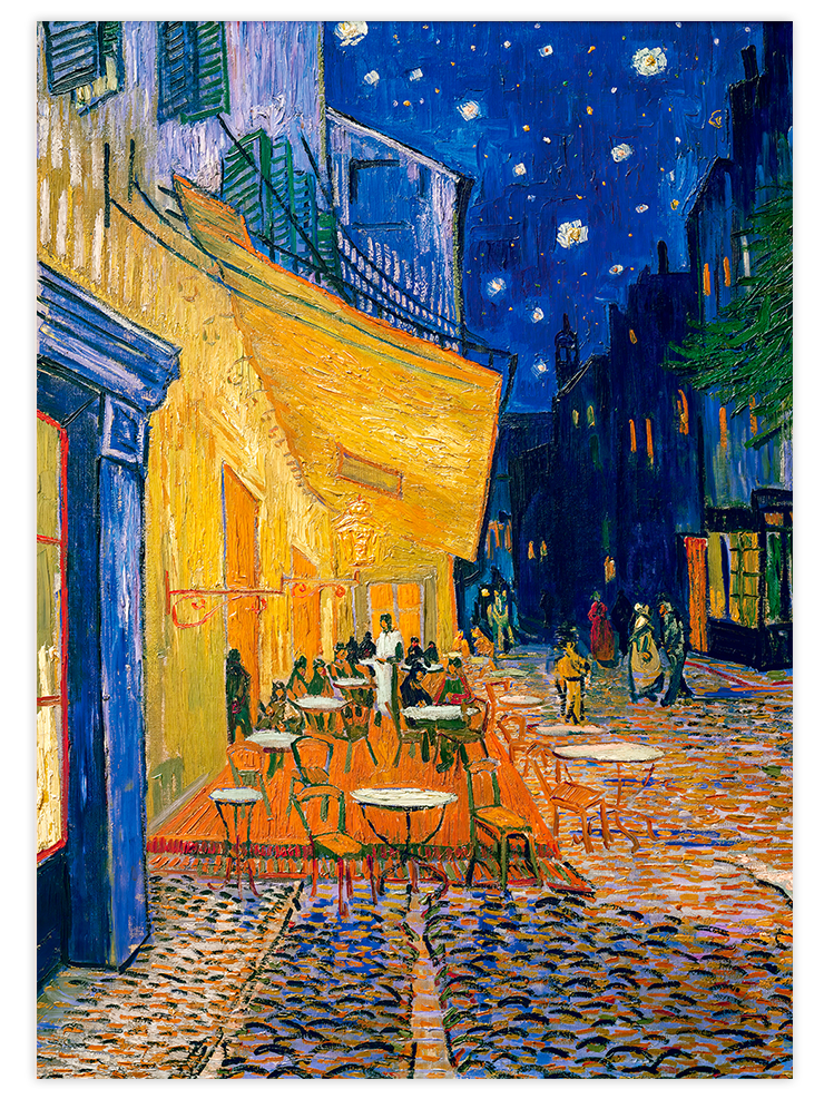 van Gogh Café Terrace at Night - Art Print