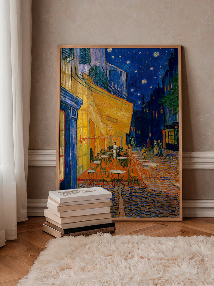 Van Gogh Café Terrace at Night - Art Print  Poster