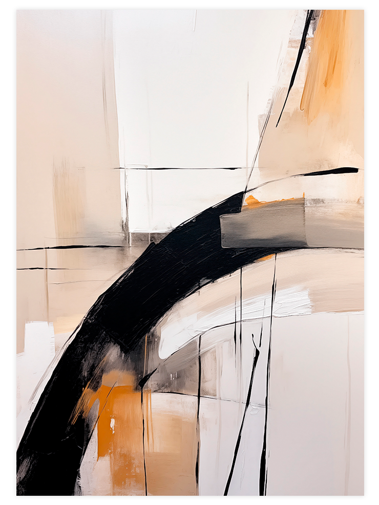 Geometric Energy N3 - Art Print