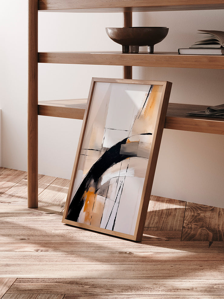 Geometric Energy N3 - Art Print  Poster