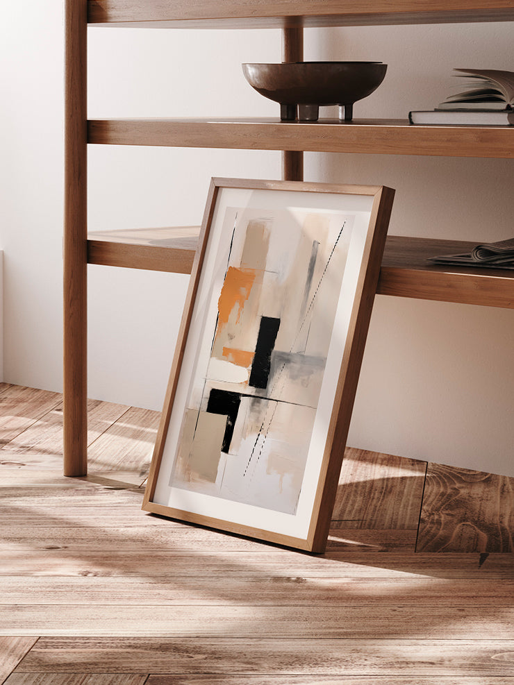 Geometric Energy - Art Print  Poster