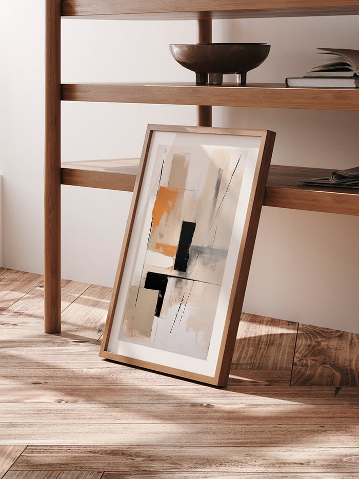 Geometric Energy - Art Print  Poster