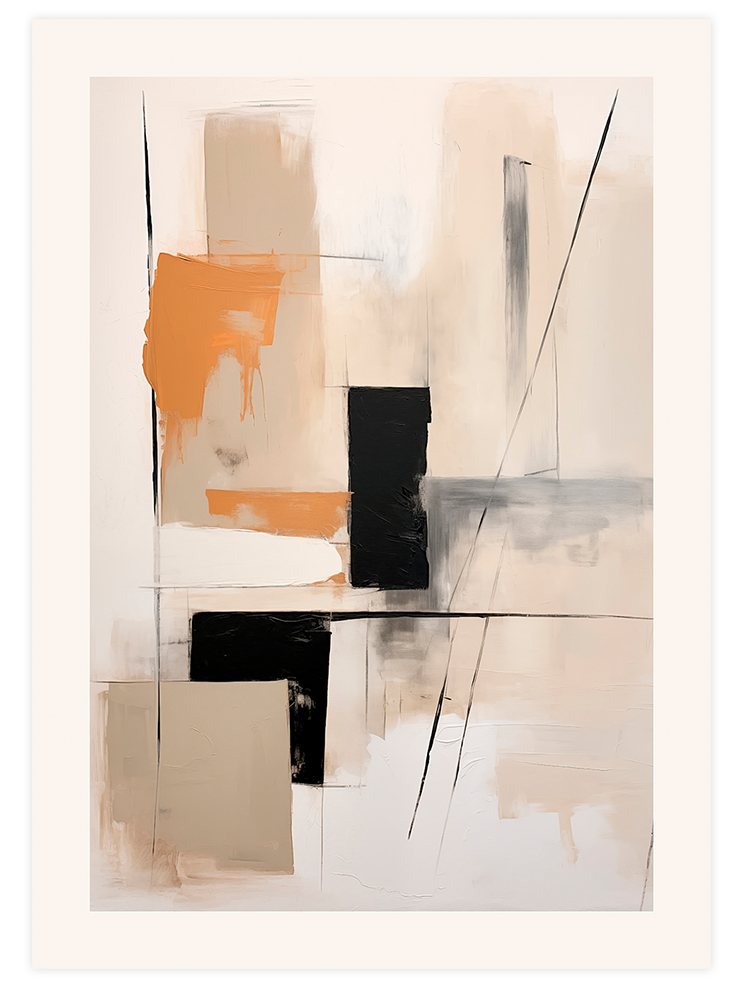 Geometric Energy - Art Print Ürün ana görseli