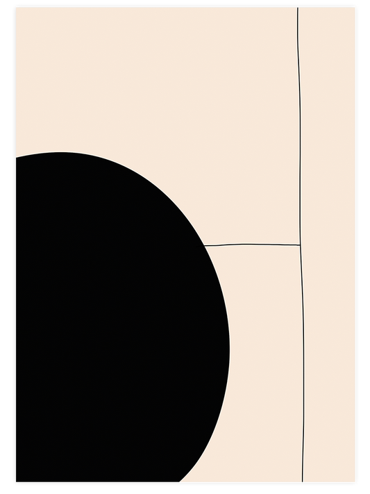 Two Lines N3 - Fine Art Poster
