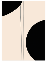 Two Lines N2 - Fine Art Poster
