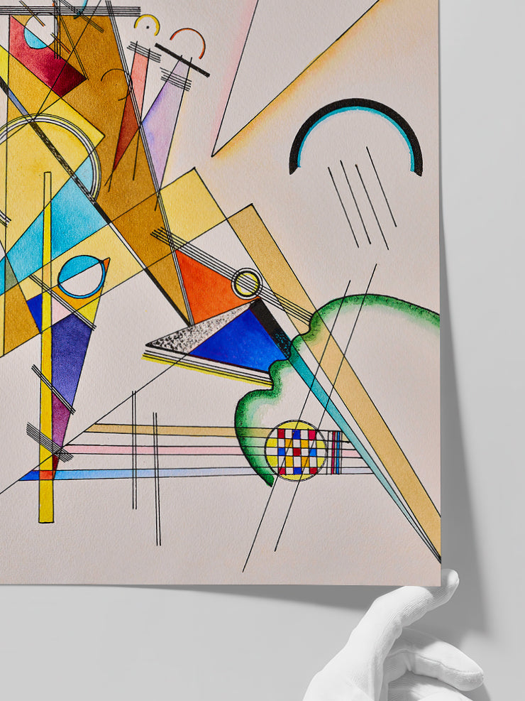 Kandinsky Gewebe - Art Print  Poster