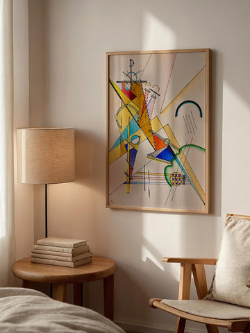 Kandinsky Gewebe - Art Print