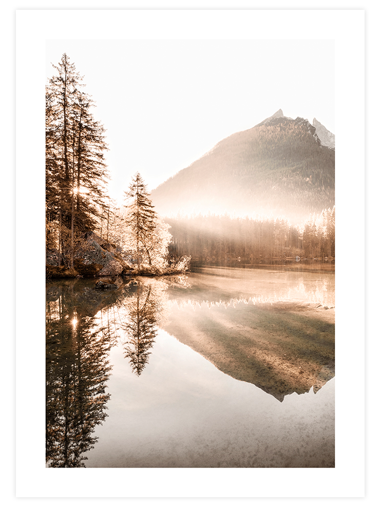 Golden Morning N2 - Art Print Ürün ana görseli