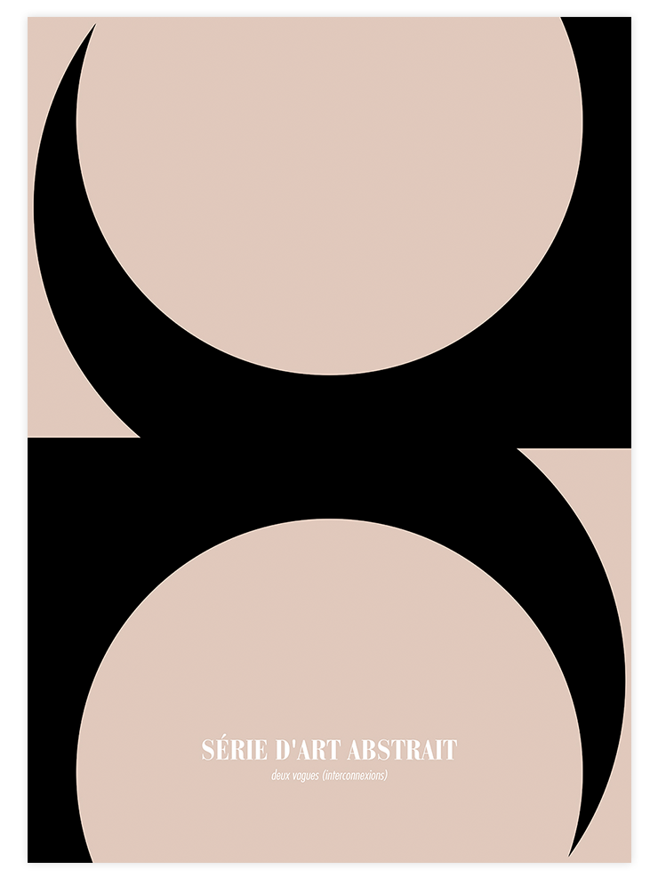 Interconnexions N3 - Art Print Sanatsal Poster