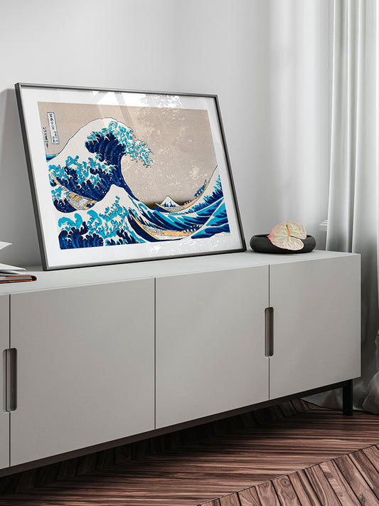 Hokusai Büyük Dalga (the Great Wave) Poster - Giclée Baskı