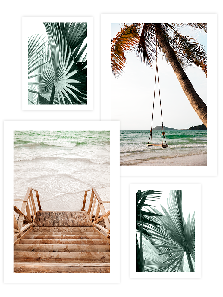 Chill Green Poster Seti