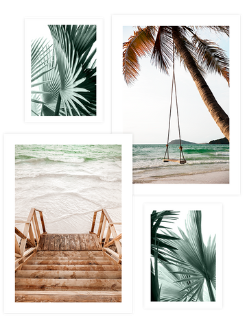 Chill Green Poster Seti