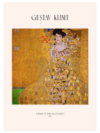 Klimt Portrait Of Adele Bloch Bauer - Art Print
