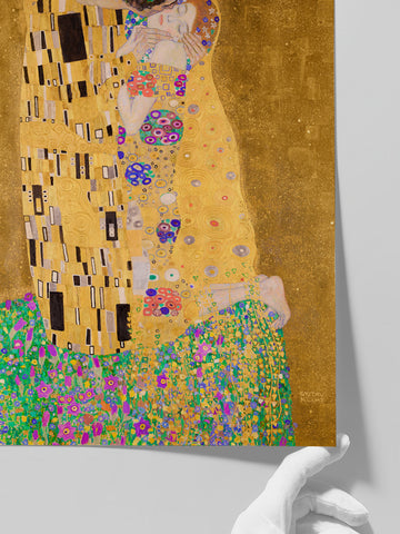 Klimt The Kiss - Art Print