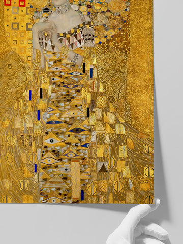 Klimt Portrait of Adele Bloch-Bauer - Art Print