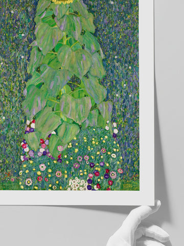 Gustav Klimt Ayçiçeği - Art Print