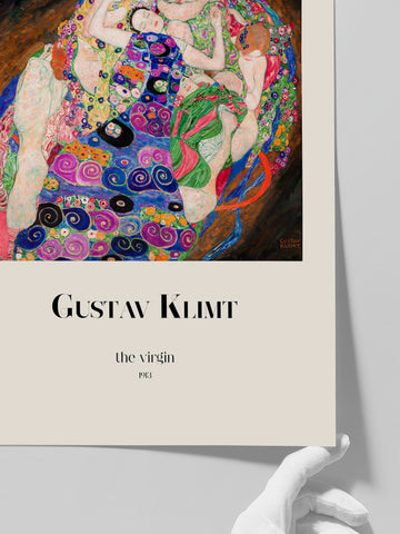 Gustav Klimt The Virgin - Art Print