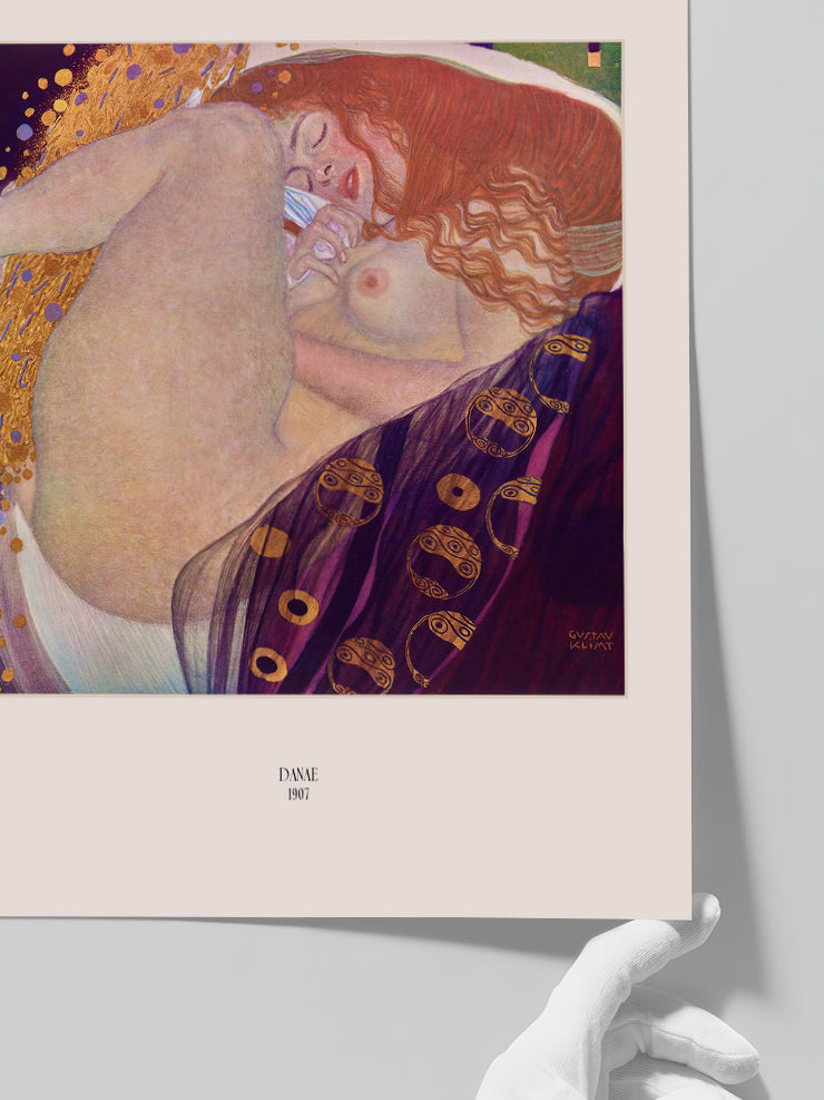 Gustav Klimt Danae - Art Print