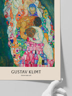 Gustav Klimt Death & Life - Art Print